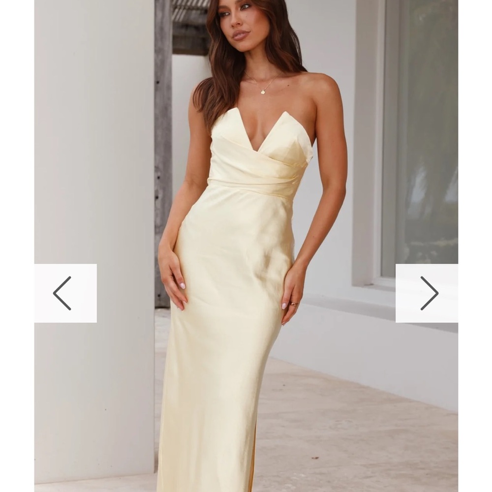 Valerie Maxi Dress - Yellow (US 6)